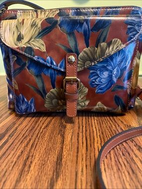 Patricia Nash “Avellino” Enlightened Garden collection leather bag, NWT